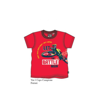 T-shirt a mezze maniche con stampa da bambino 3-7 anni 32H7705 - CIAM Centro Ingrosso Abbigliamento